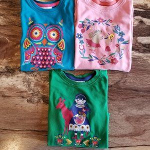 3 Hanna Andersson Long Sleeve T-Shirts all size 90